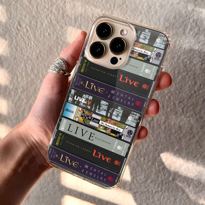 Live Albums Cassette Collection Retro Phone Case