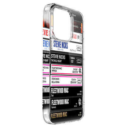 Stevie Nicks Albums Cassette Collection Retro Phone Case