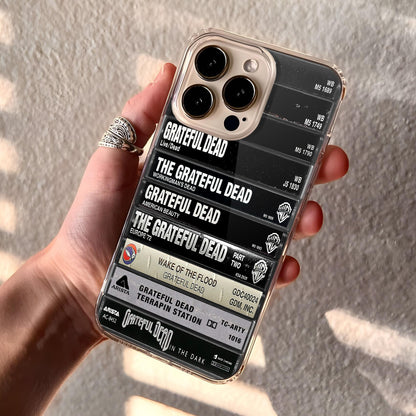 Grateful Dead Albums Cassette Collection Retro Phone Case