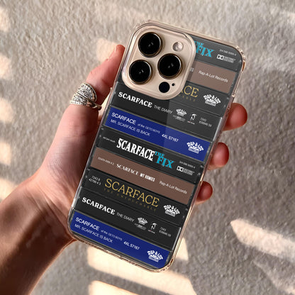 Scarface Albums Cassette Collection Retro Phone Case