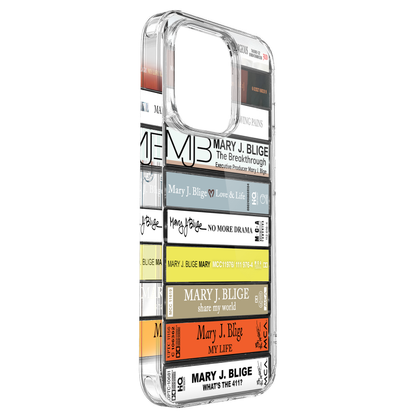 Mary J. Blige Albums Cassette Collection Retro Phone Case