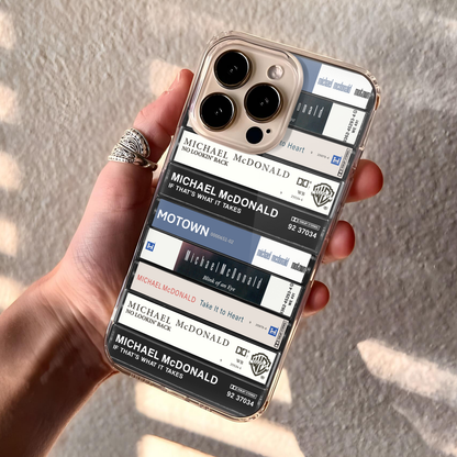 Michael McDonald Albums Cassette Collection Retro Phone Case