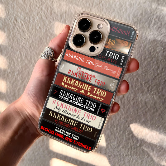 Alkaline Trio Albums Cassette Collection Retro Phone Case