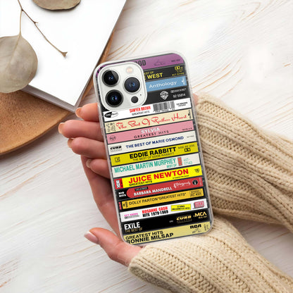 80s Country Albums Cassette Collection Retro MagSafe Phone Case