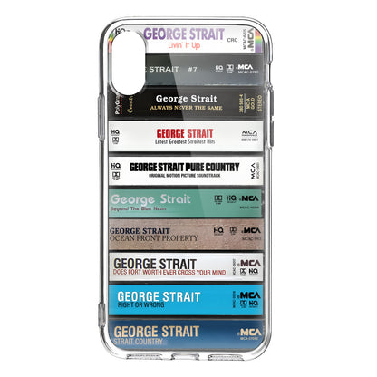 George Strait Albums Cassette Collection Retro Phone Case