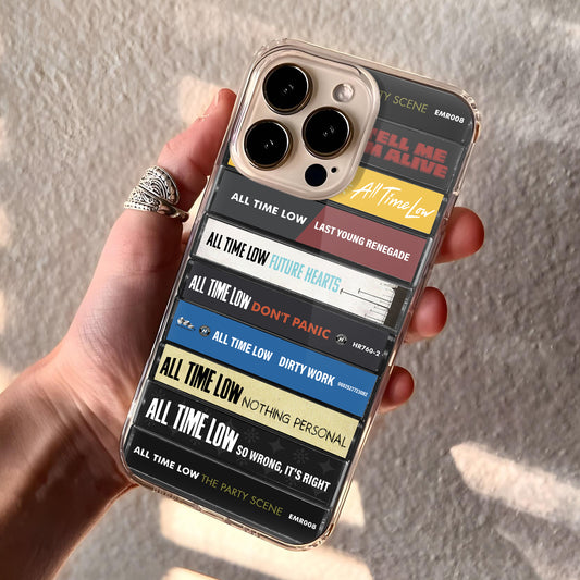 All Time Low Albums Cassette Collection Retro Phone Case