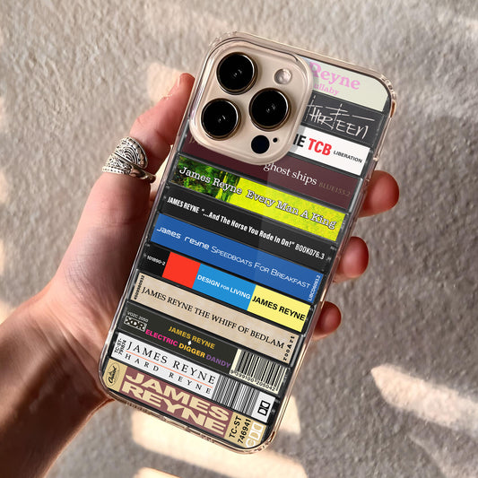 James Reyne Albums Cassette Collection Retro Phone Case