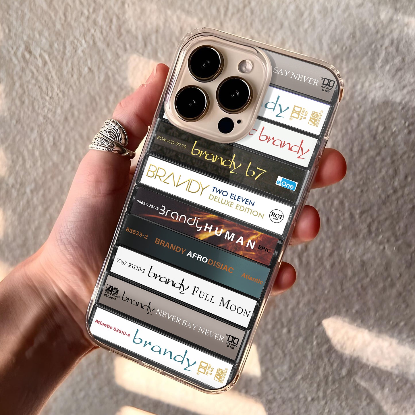 Brandy Norwood Albums Cassette Collection Retro Phone Case