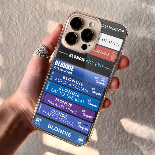 Blondie Albums Cassette Collection Retro Phone Case