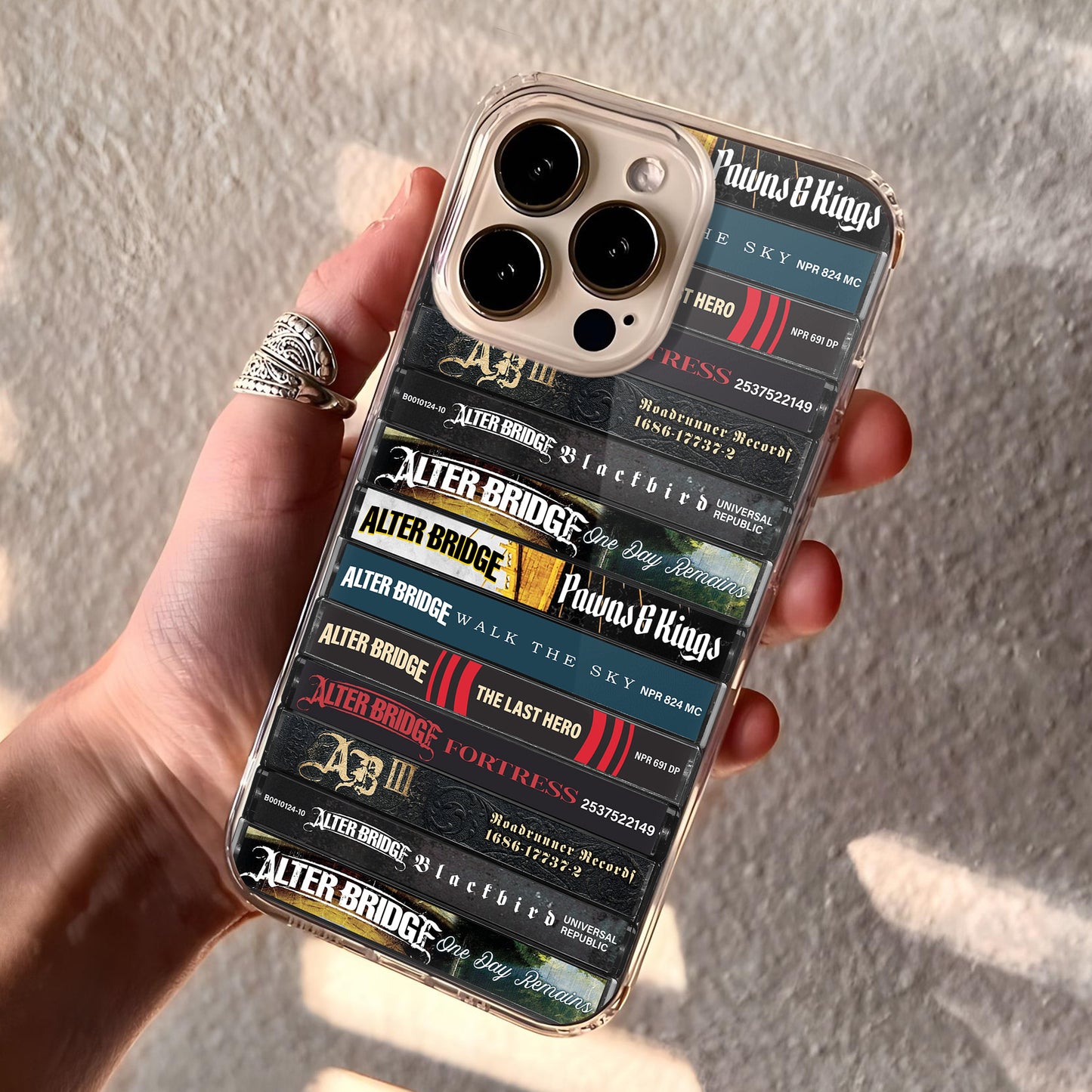 Alter Bridge Albums Cassette Collection Retro Phone Case