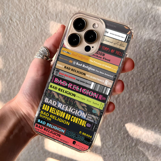 Bad Religion Albums Cassette Collection Retro Phone Case