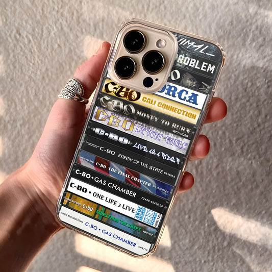 C-Bo Albums Cassette Collection Retro Phone Case