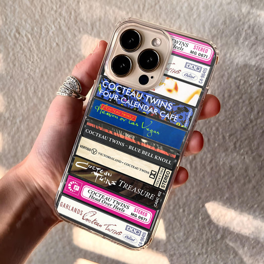 Cocteau Twins Albums Cassette Collection Retro Phone Case