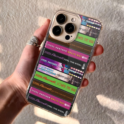 Steel Panther Albums Cassette Collection Retro Phone Case