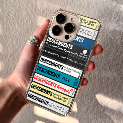 Descendents Albums Cassette Collection Retro Phone Case
