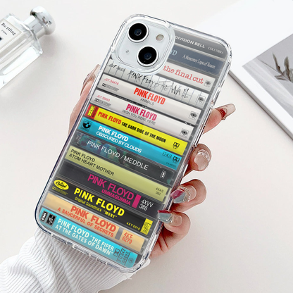 Pink Floyd Albums Cassette Collection Retro MagSafe Phone Case