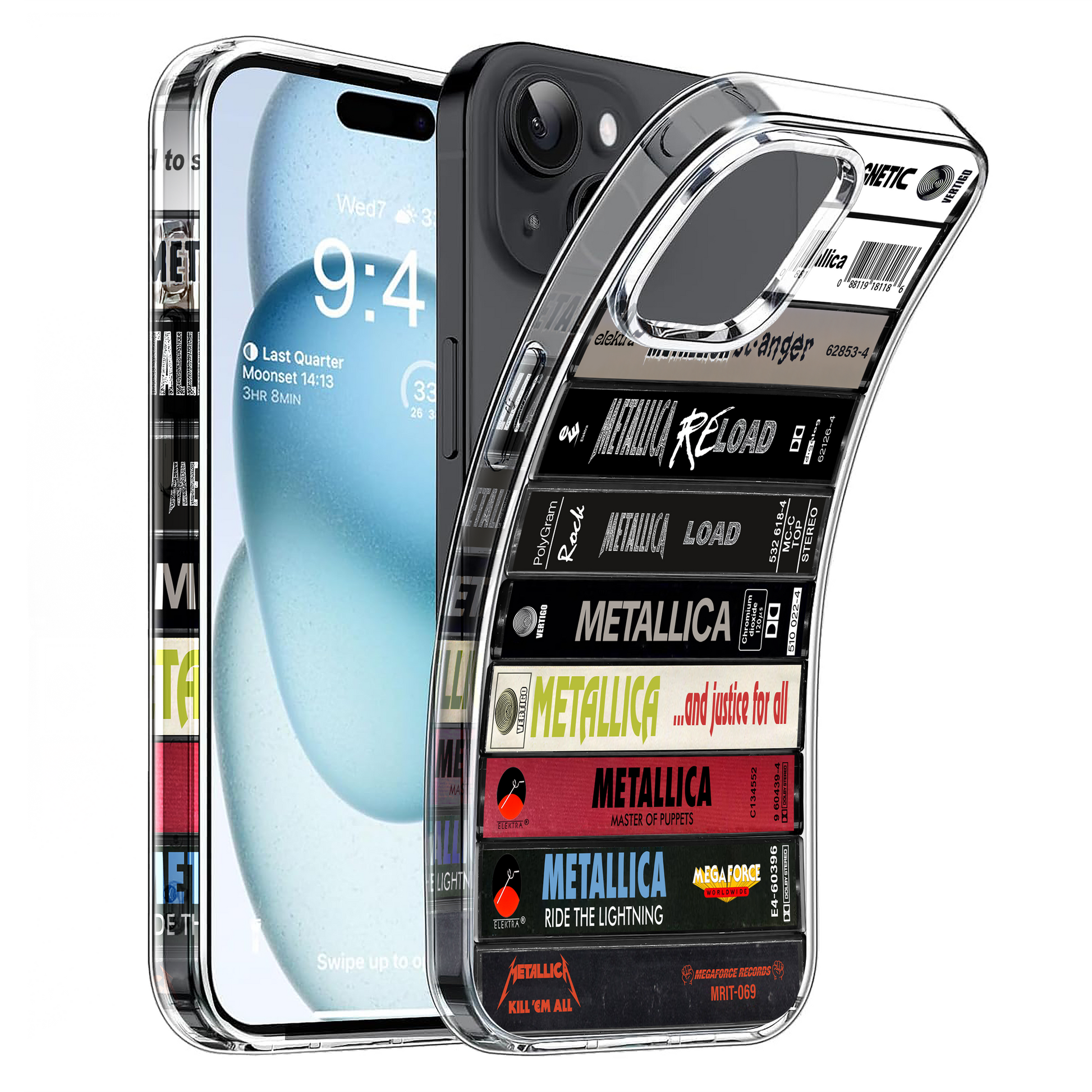 Metallica Albums Cassette Collection Retro MagSafe Phone Case – MTervoDesign Metallica Albums Cassette Collection Retro MagSafe Phone Case – MTervoDesign