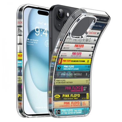 Pink Floyd Albums Cassette Collection Retro MagSafe Phone Case