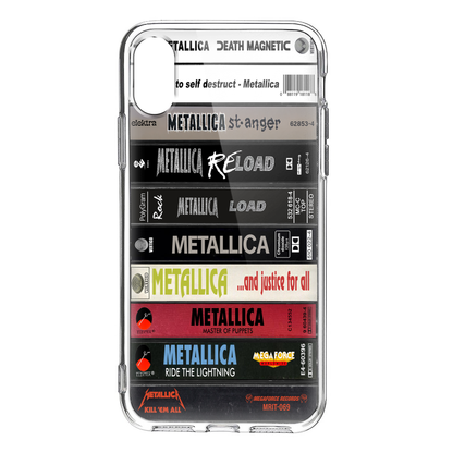 Metallica Albums Cassette Collection Retro MagSafe Phone Case
