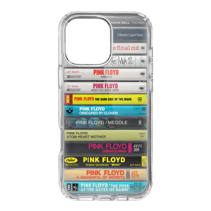 Pink Floyd Albums Cassette Collection Retro MagSafe Phone Case