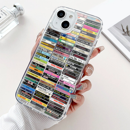 Classic Punk Rock Albums Cassette Collection Retro MagSafe Phone Case