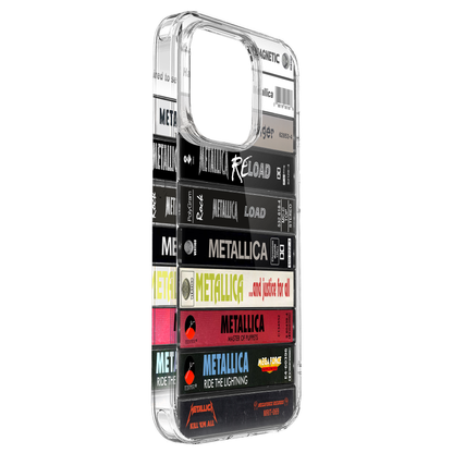 Metallica Albums Cassette Collection Retro MagSafe Phone Case