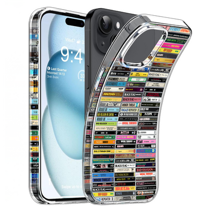 Classic Punk Rock Albums Cassette Collection Retro MagSafe Phone Case