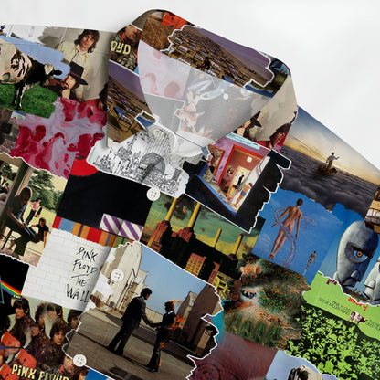 Pink Floyd Albums Covers Collage Unisex Hawaiian Shirt