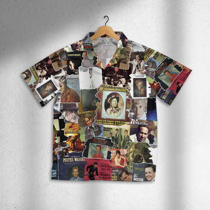 70's Country Albums Covers Collage Unisex Hawaiian Shirt