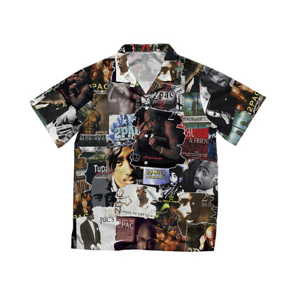 Custom Request Albums Covers Collage Unisex Hawaiian Shirt