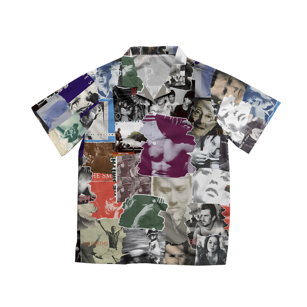 The Smiths Albums Covers Collage Unisex Hawaiian Shirt