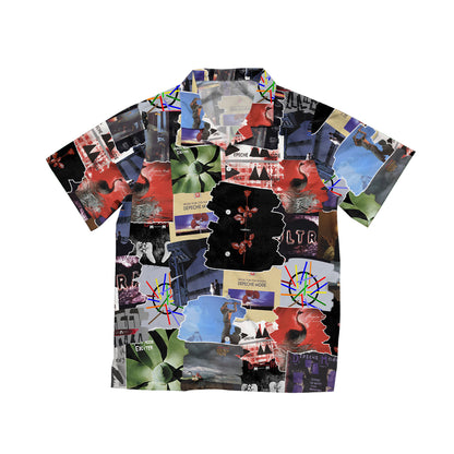 Depeche Mode Albums Covers Collage Unisex Hawaiian Shirt