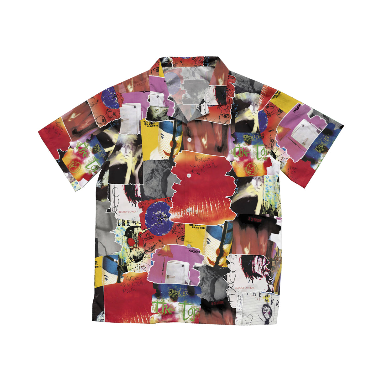 The Cure Albums Covers Collage Unisex Hawaiian Shirt