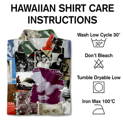 The Smiths Albums Covers Collage Unisex Hawaiian Shirt