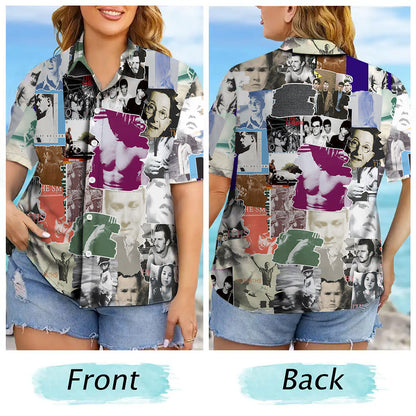 The Smiths Albums Covers Collage Unisex Hawaiian Shirt