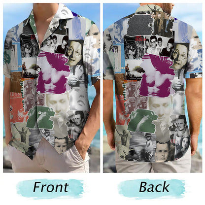 The Smiths Albums Covers Collage Unisex Hawaiian Shirt