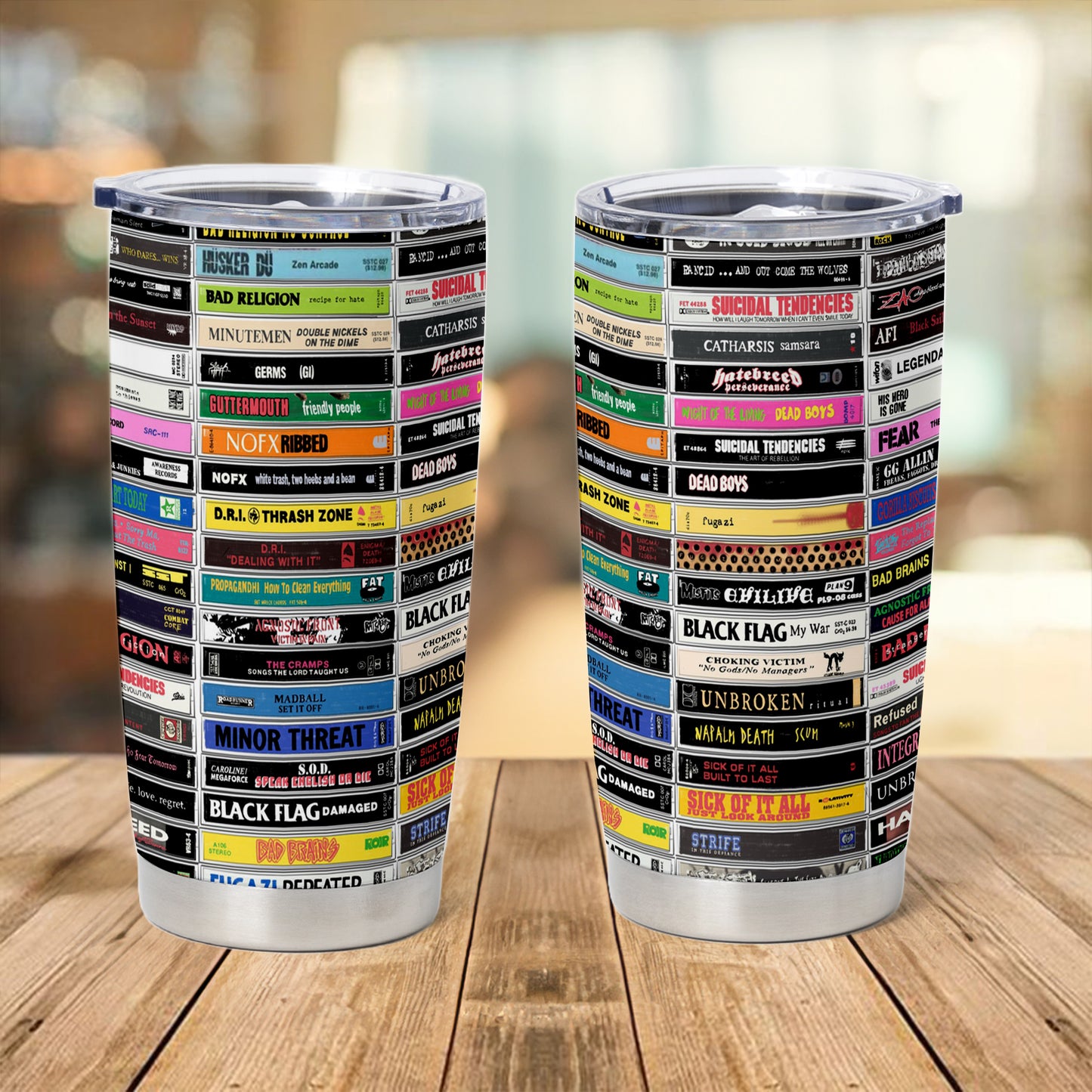 Classic Punk Rock  Tapes Cassette 20oz Tumbler