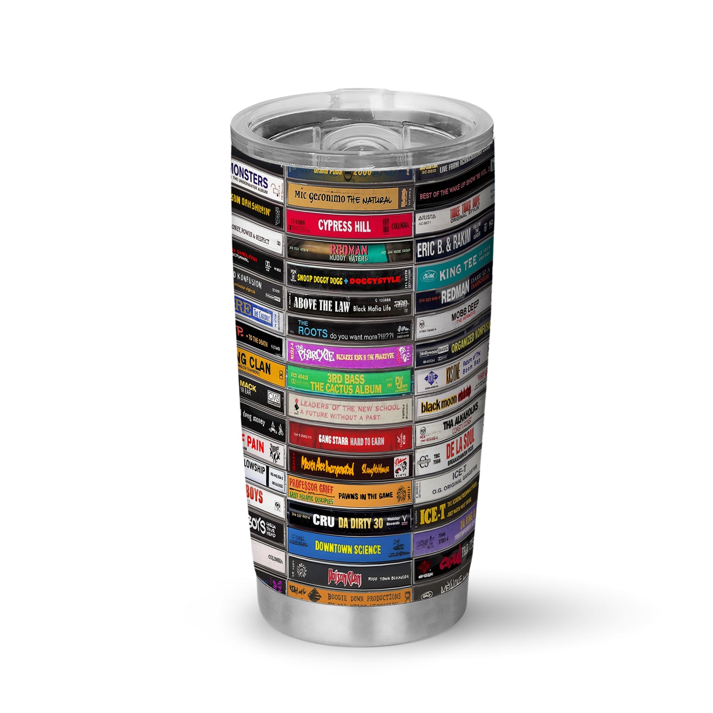 Classic 80’s & 90’s Hip Hop Tapes Cassette 20oz Tumbler