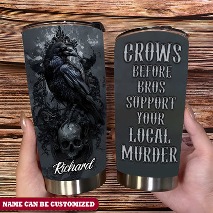 Raven Crow Before Bros Personalized 20Oz Tumbler