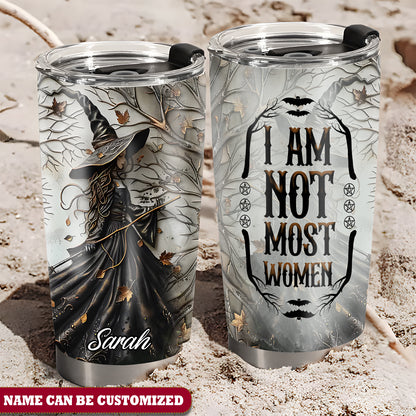 Personalized Beautiful Witch I Am Not Mosst Woman 20Oz Tumbler