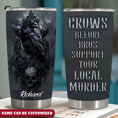 Raven Crow Before Bros Personalized 20Oz Tumbler