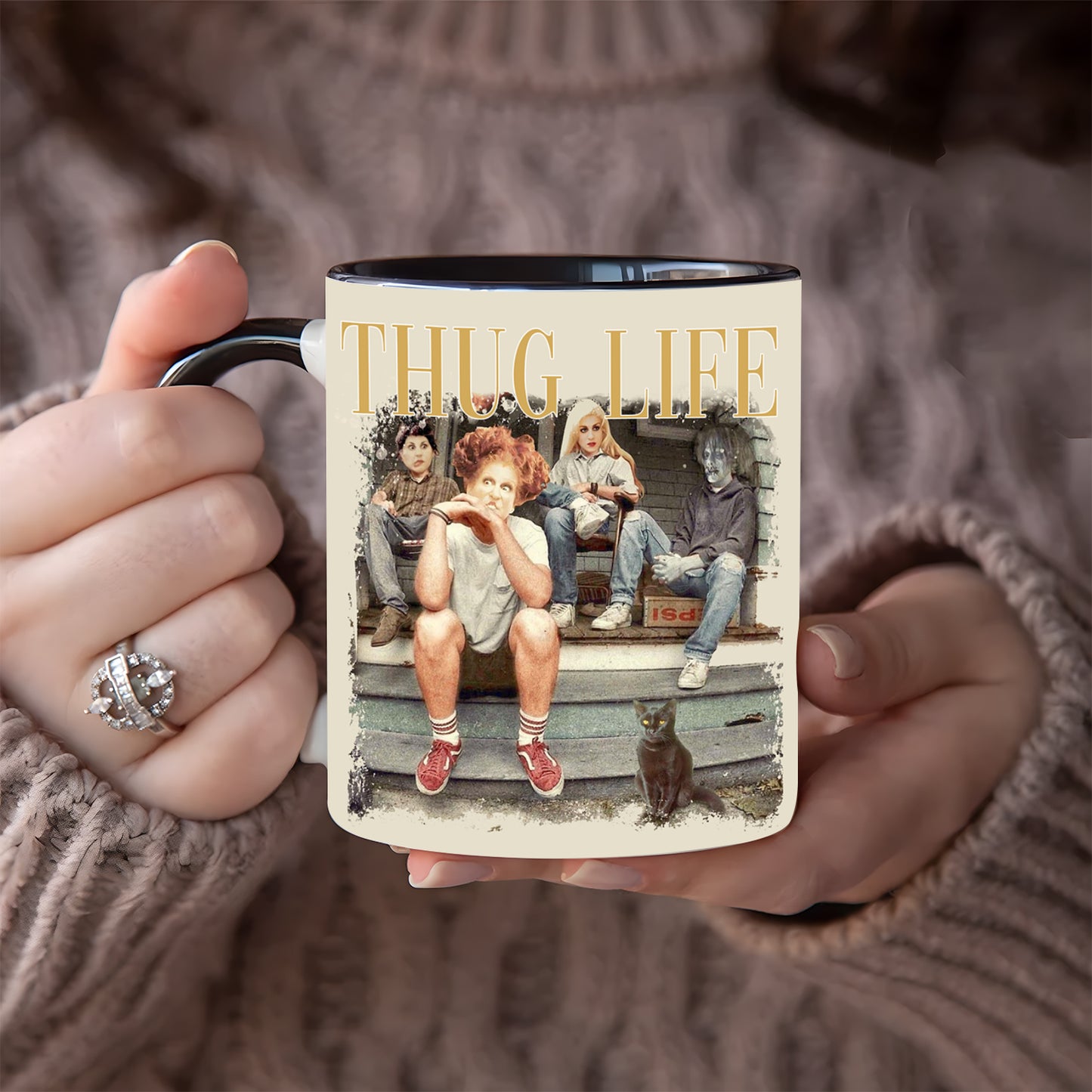 Witch Hocus Pocus Thug Life Accent Mug