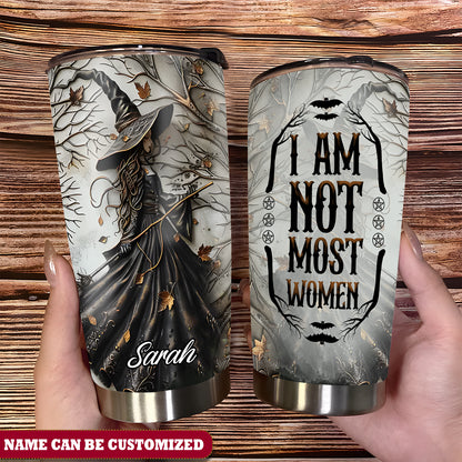 Personalized Beautiful Witch I Am Not Mosst Woman 20Oz Tumbler