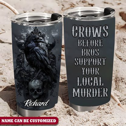 Raven Crow Before Bros Personalized 20Oz Tumbler