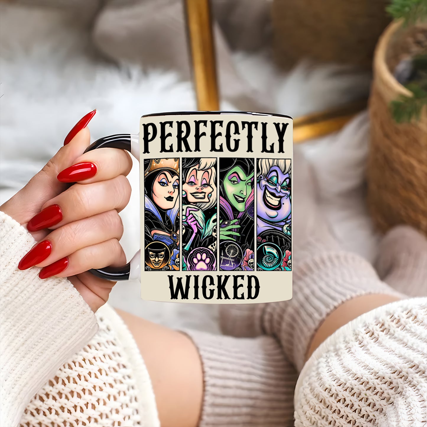 Witch Perfectly Wicked Accent Mug