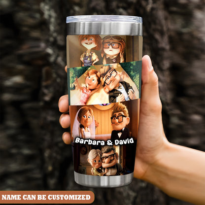 Personalized Couple Gift 20Oz Tumbler