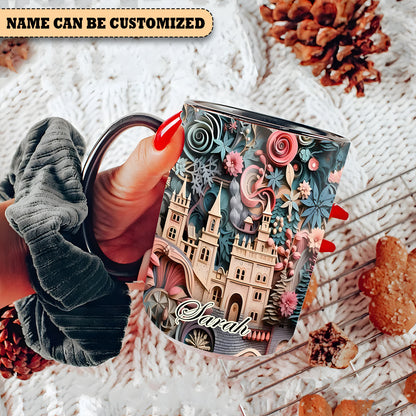 Beautiful Disney Magic Personalized Accent Mug