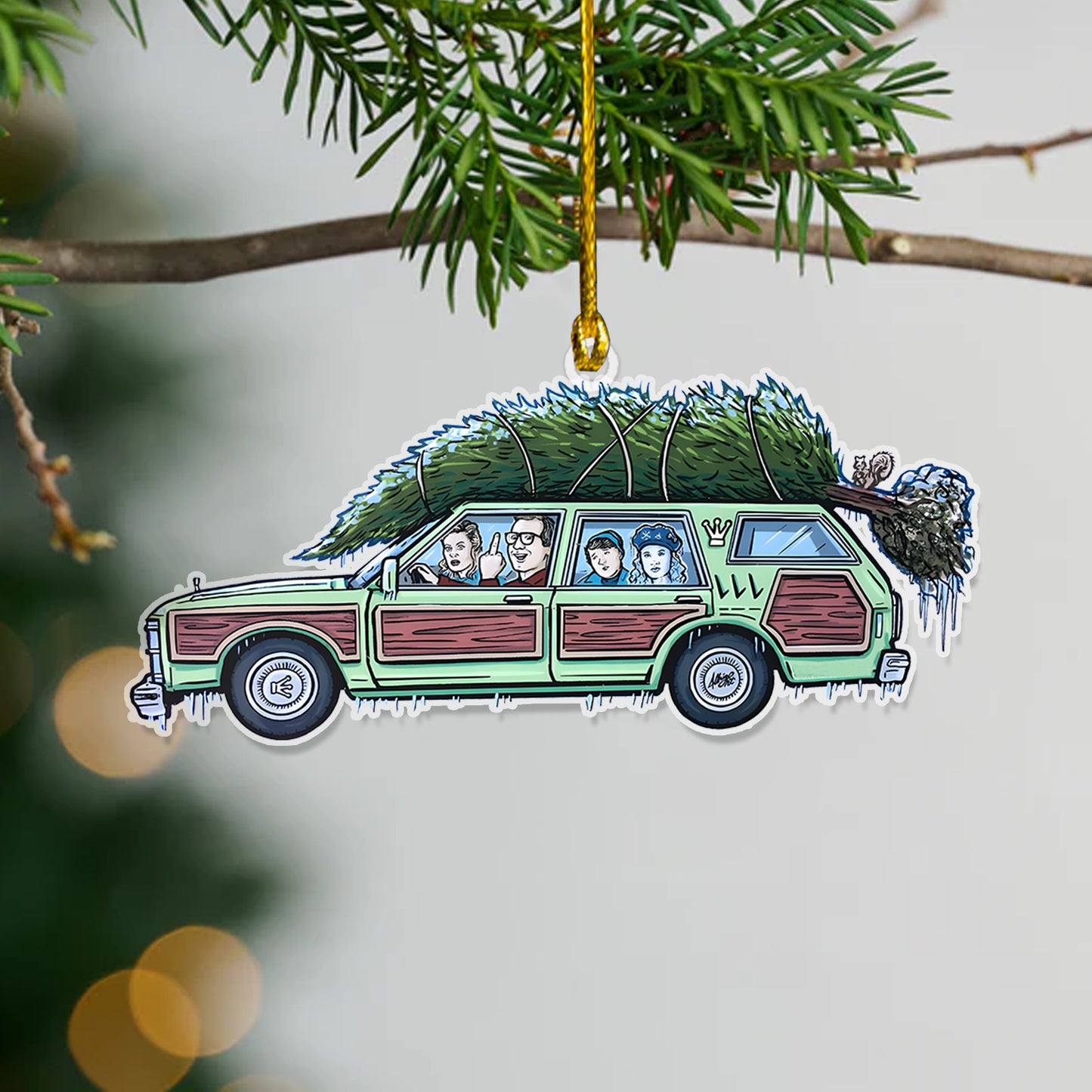 Christmas Vacation  Acrylic Ornament - Gift For Christmas