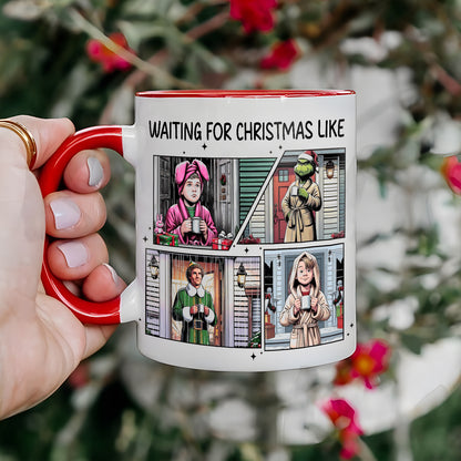 Christmas Movie Waiting For Christmas Like Accent Mug