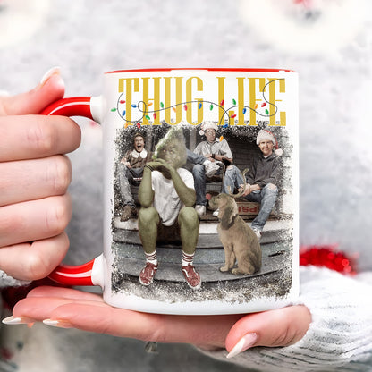 Funny Christmas Movie Thug Life Accent Mug